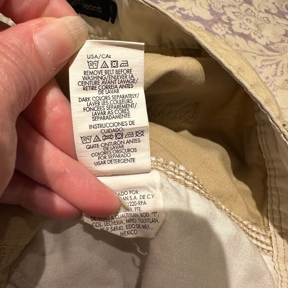 Calvin Klein Size 6 Ladies Cargo Shorts Safari Masc Timeless Cruise Vacation - Picture 10 of 10